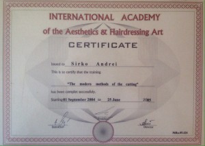 internatinal academy hairdressing art